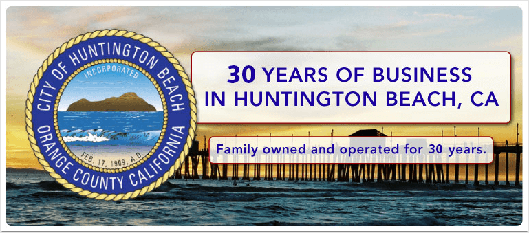 We Have Been Conducting Business in Our Community for 30 Years